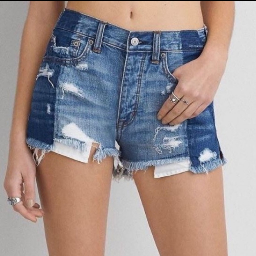 American Eagle Vintage Hi-rise Festival Shorts